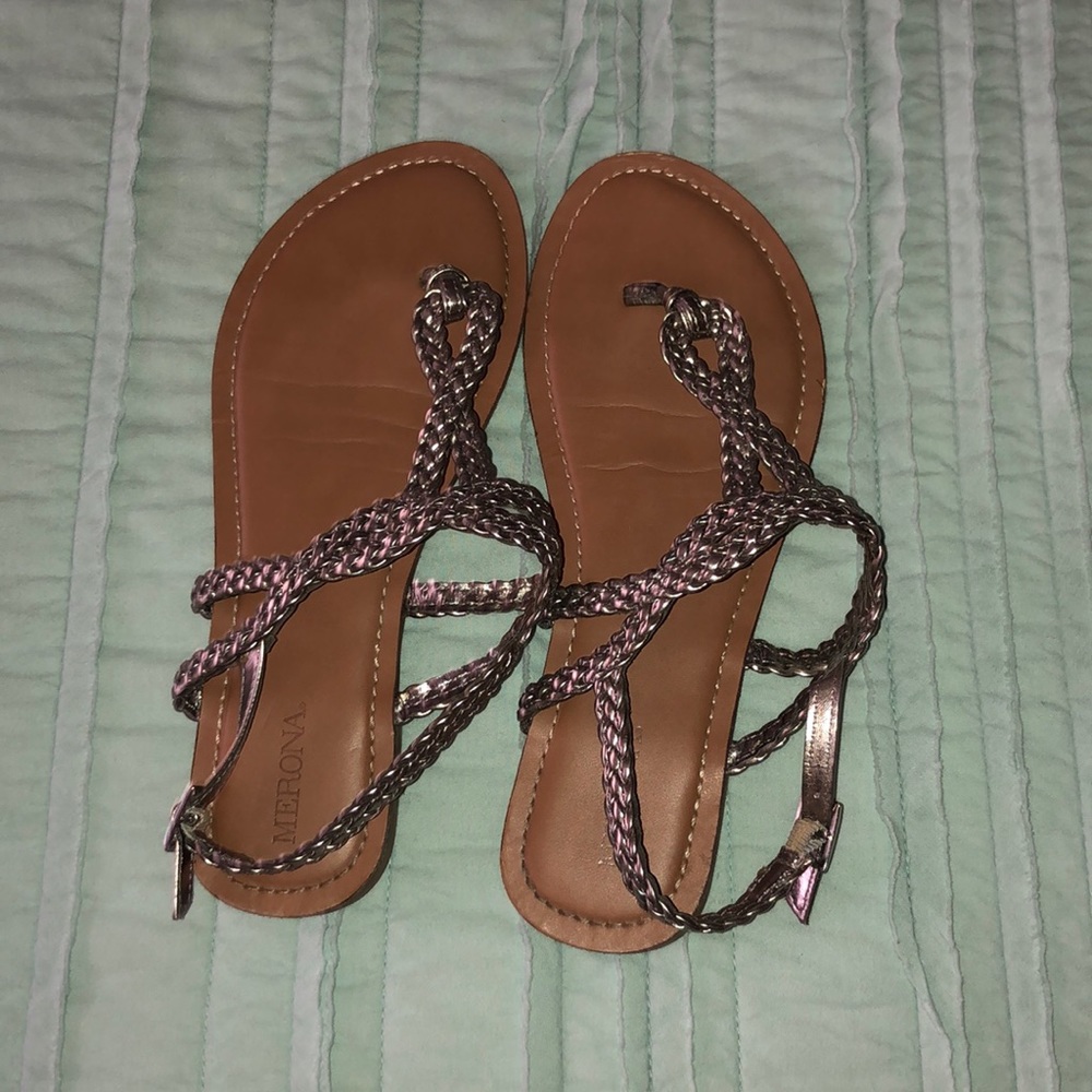 Merona size 7 sandals